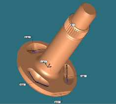 如何測(cè)量汽車剎車零部件異形槽中的三維曲線輪廓？
