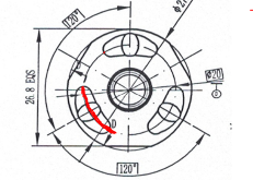 如何測(cè)量汽車剎車零部件異形槽中的三維曲線輪廓？
