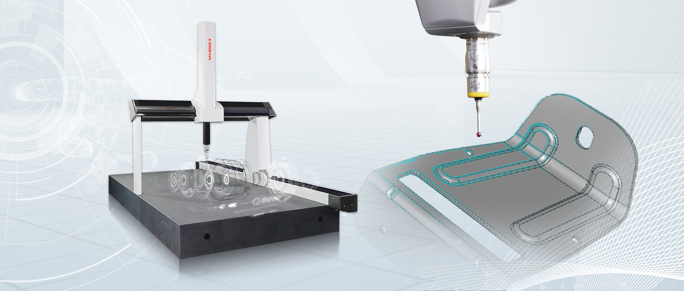 思瑞三坐標如何實現(xiàn)汽車沖壓件圓槽位置度測量？